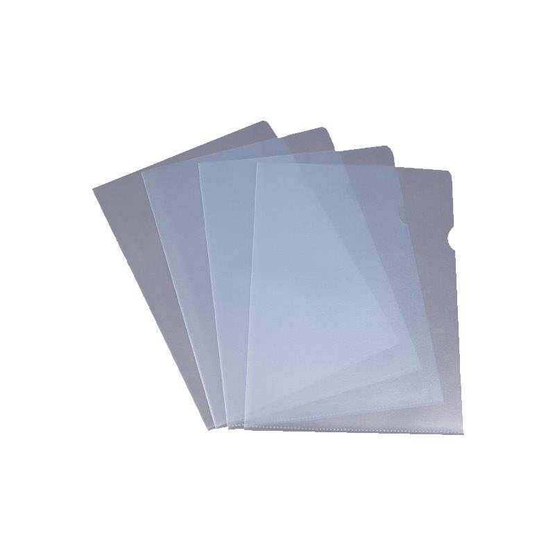 proOFFICE pochettes de documents A4, feuille PP, mat structuré, 100 pièces